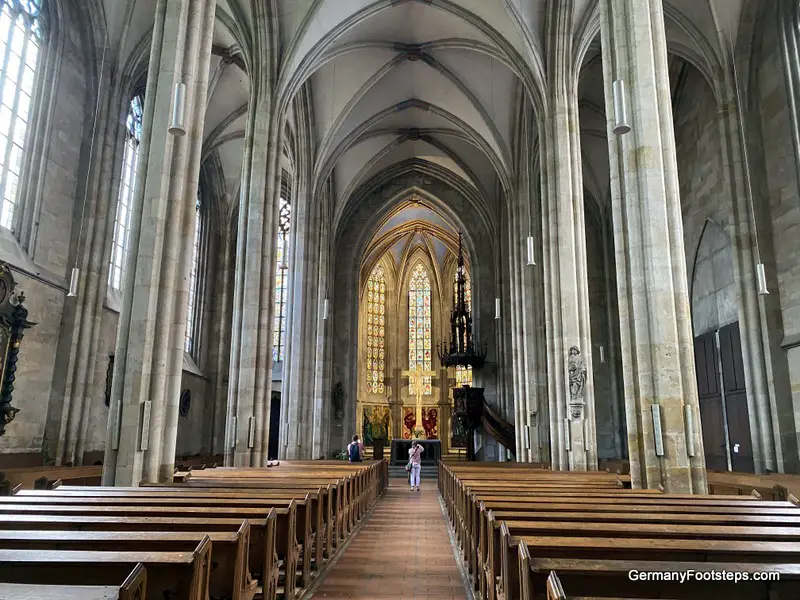 Inside Frauenkirche Esslingen