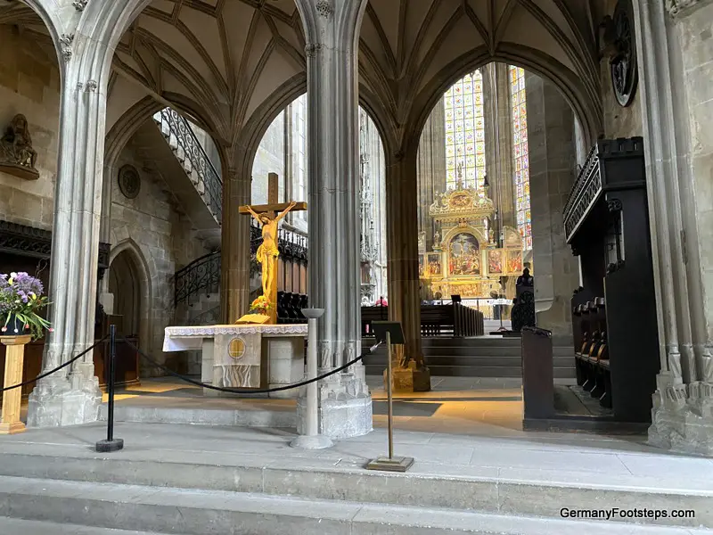 Inside Stadtkirche St. Dionys Esslingen