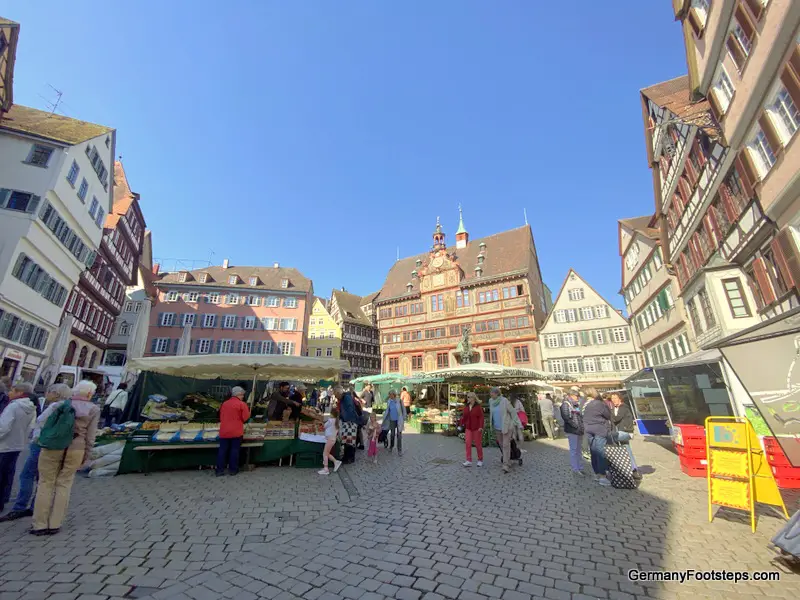 Am Markt and Tübingen  Rathaus
