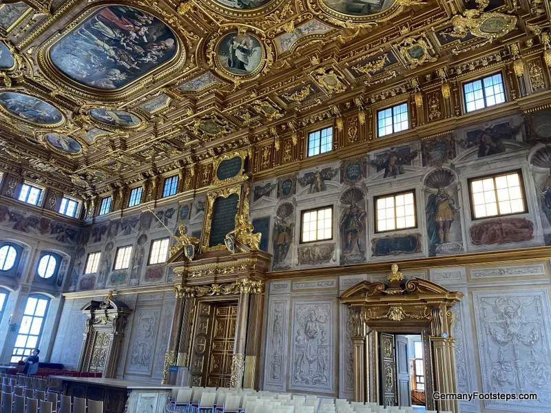 Inside the Golden Hall (Goldener Saal) Augsburg
