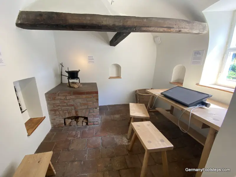 How kitchens used to look at Fuggerei 
