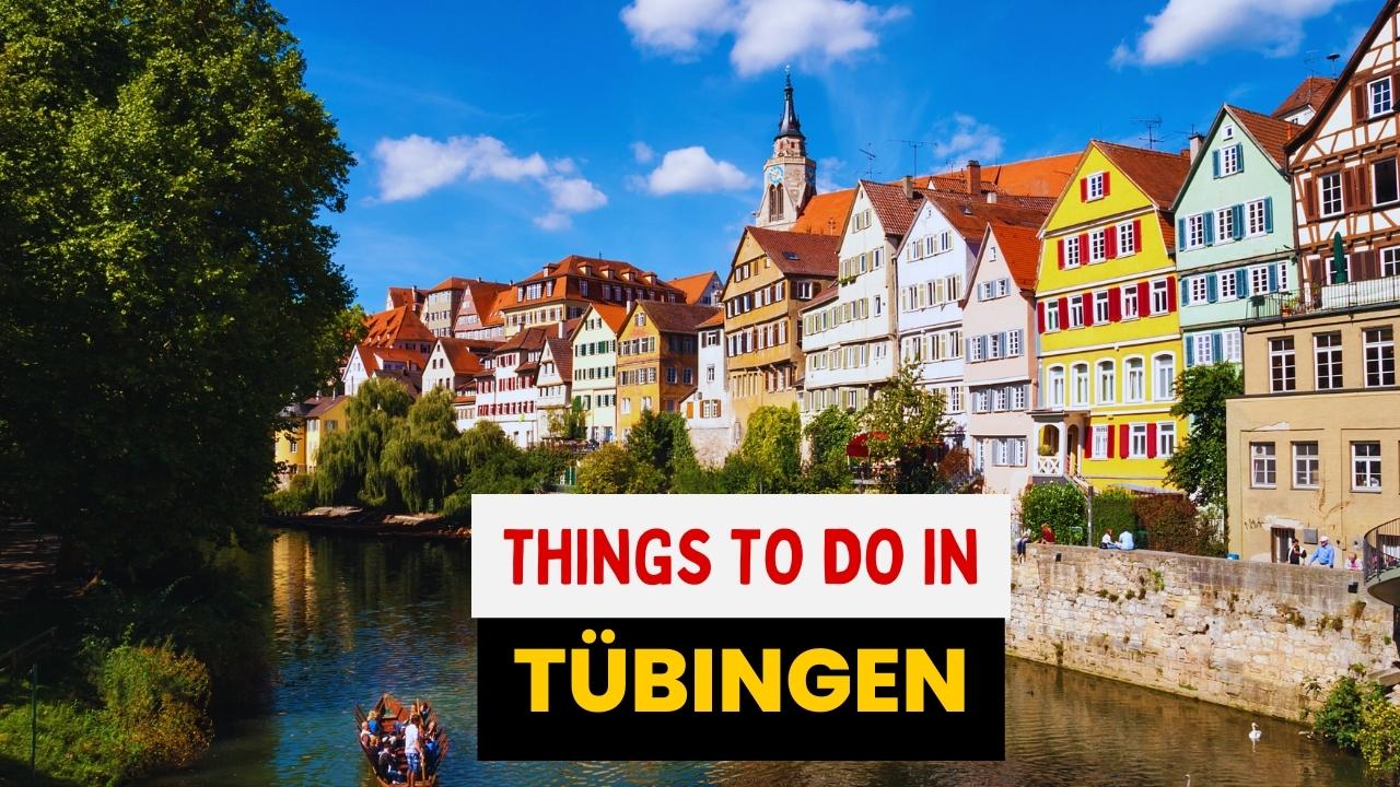 Stunning Old Town, River & Castle BEAUTIFUL Things To Do In Tübingen