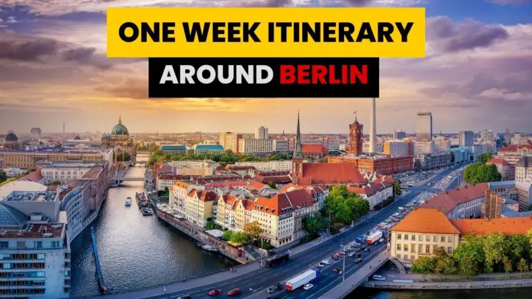 one week itinerary around berlin