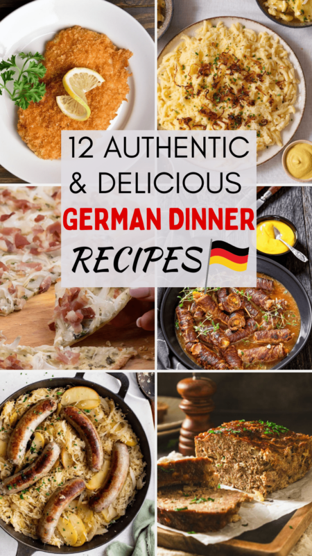 Top 12 Absolutely Delicious & Traditional German Dinner Recipes You NEED To Make ASAP! 😋