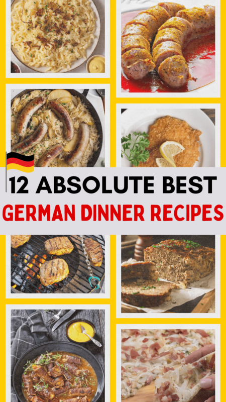 Top 12 Absolutely Delicious & Traditional German Dinner Recipes You NEED To Make ASAP! 😋