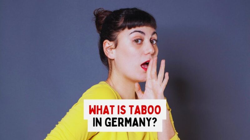 Germany taboos