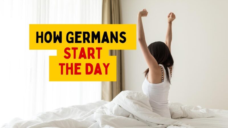 You Clean What?! In The Shower? How Germans Start The Day