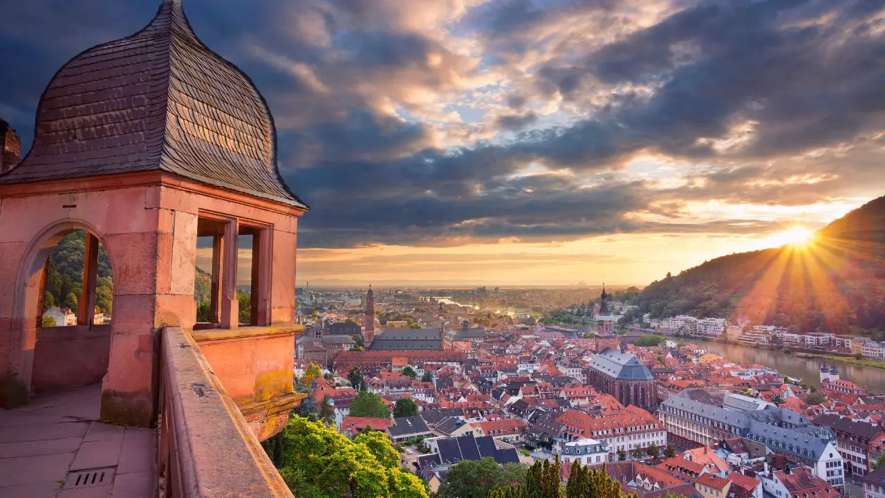 most romantic places in Germany Heidelberg
