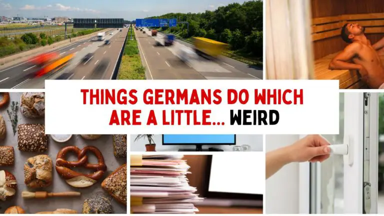Things Germans Do That Are A Little... Weird