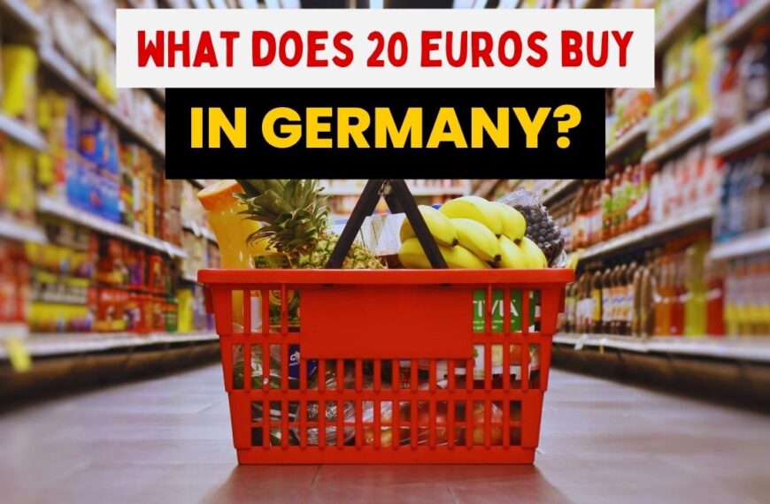 What does 20 euros buy in Germany