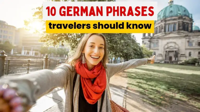 10 german phrases travelers should know