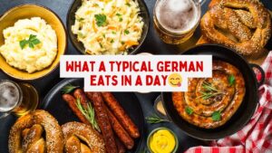 what a typical German eats in a day