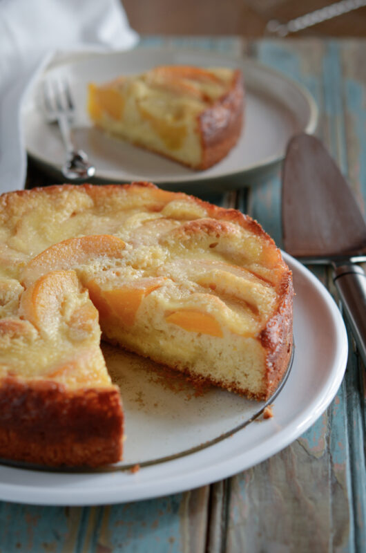 Peach kuchen