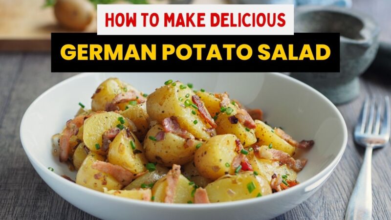 how to make delicious german potato salad