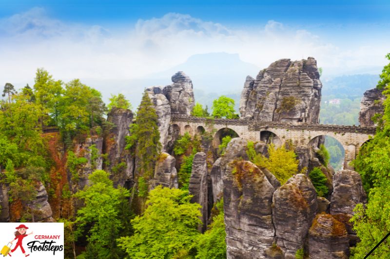 Bastei Bridge, Saxon Switzerland National Park