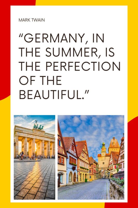 Germany travel quote