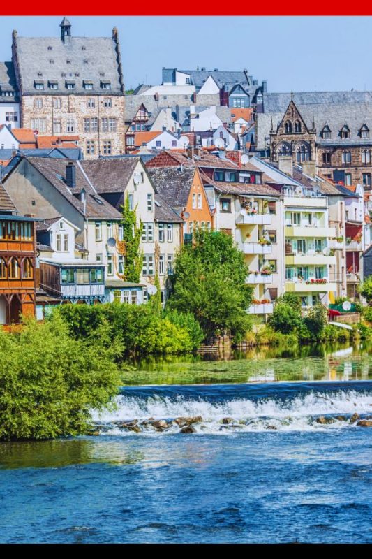 Pretty town of Marburg