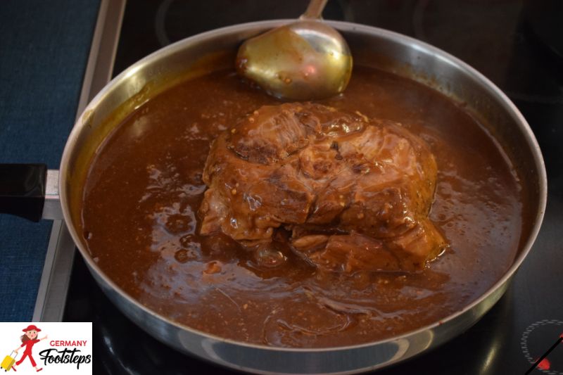 Simmering Sauerbraten