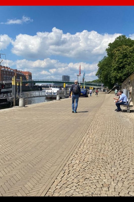 Schlachte Riverside Walk Bremen