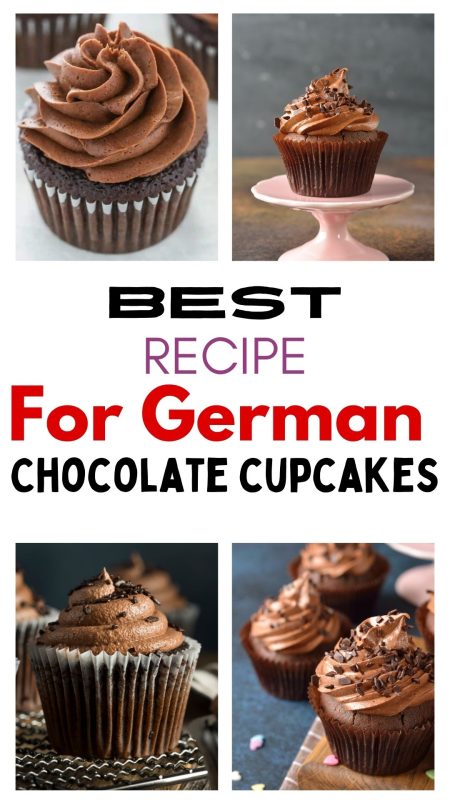 German Chocolate Cupcakes Recipe