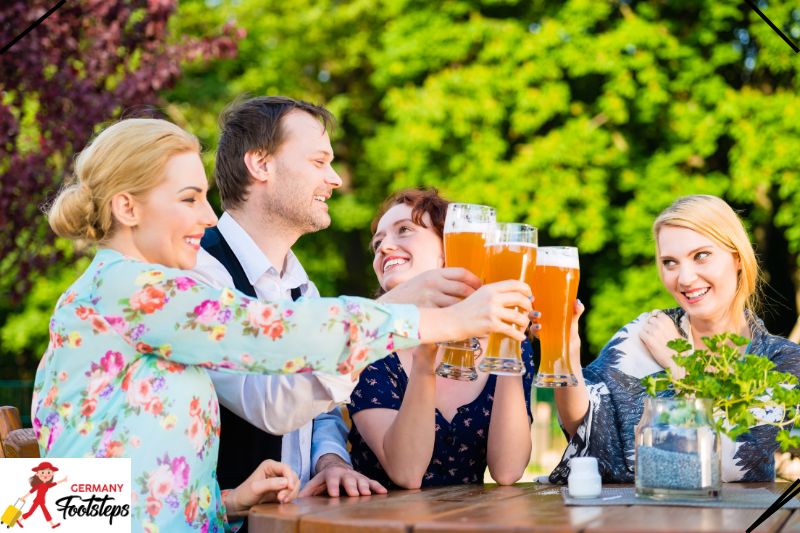 German beer garden