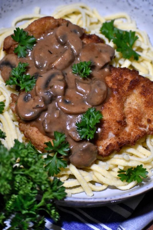 Jägerschnitzel 