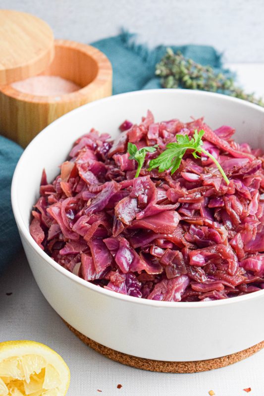 Rotkohl red cabbage