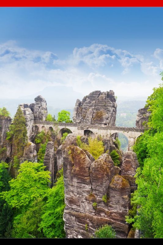 Bastei Bridge Saxon Switzerland National Park
