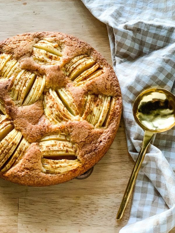Versunkener Apfelkuchen