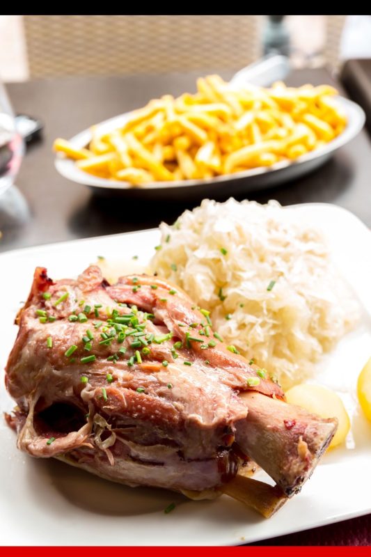 German pork knuckle